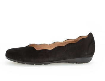 Sportliche Ballerina schwarz
