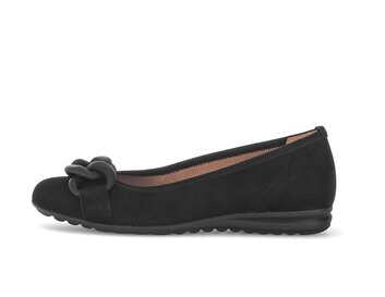Sportliche Ballerina schwarz