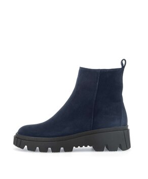 Plateau Stiefelette blau