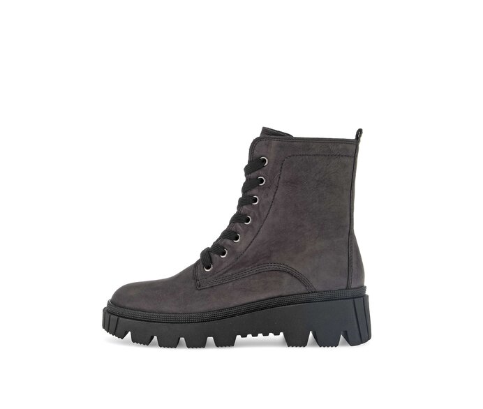 Schnürstiefelette grau #0