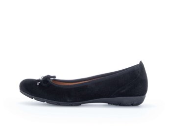 Sportliche Ballerina schwarz