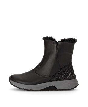 Winterstiefelette schwarz