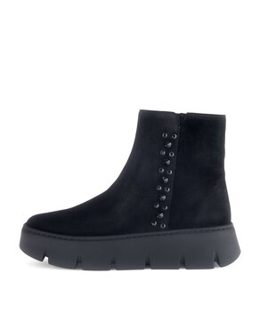 Plateau Stiefelette schwarz