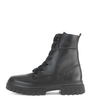 Schnürstiefelette schwarz
