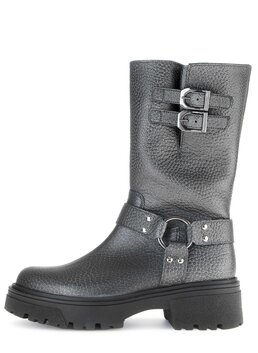 Biker Boots silber