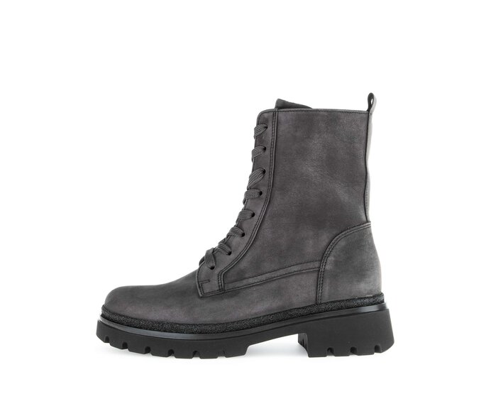 Schnürstiefelette grau #0