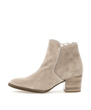Elegante Stiefelette beige