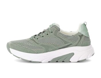 Lage sneaker groen