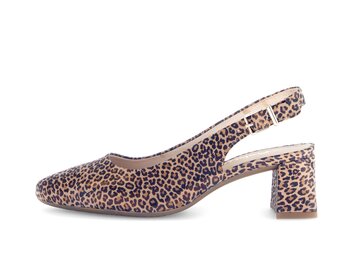 Slingpumps beige