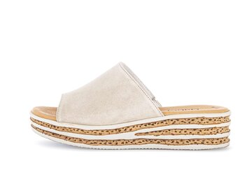 Pantolette beige