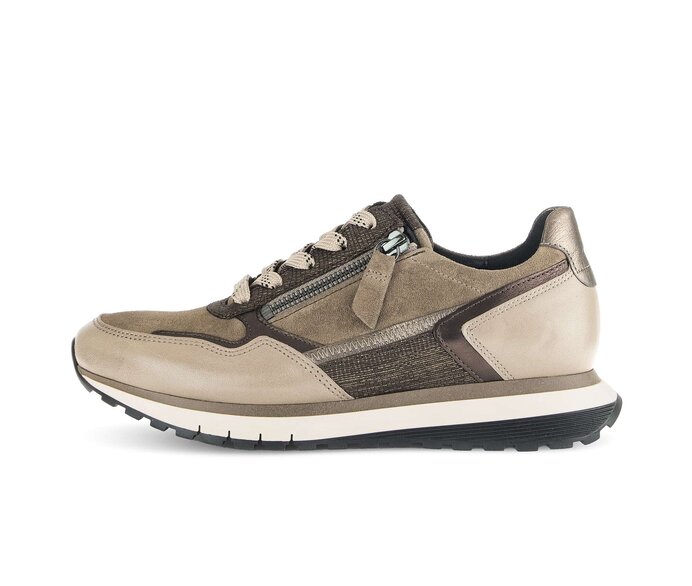 Lage sneaker bruin #0