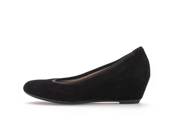 Keilpumps schwarz