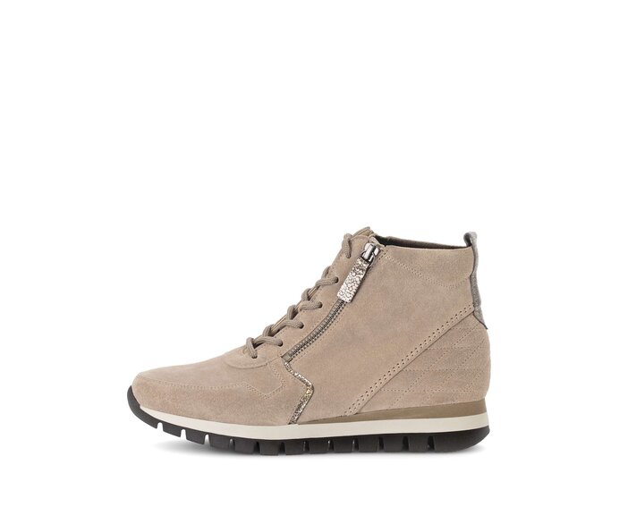 Schnürstiefelette beige #0