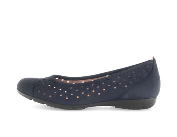 Sportliche Ballerina blau