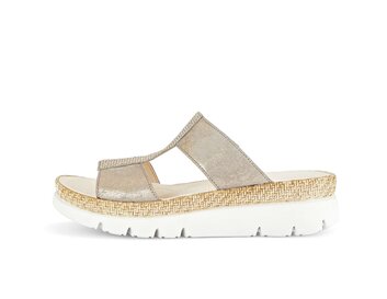 Pantolette beige