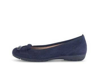 Sportliche Ballerina blau