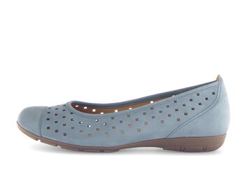 Sportliche Ballerina blau