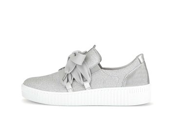 Sneaker low silber