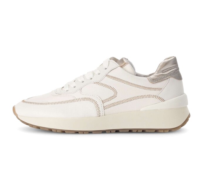 Lage sneaker crème #0