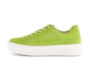 Lage sneaker groen