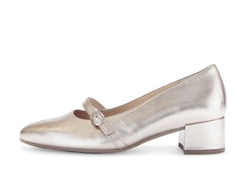 Spangenpumps gold