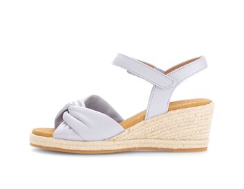 Keilsandalette blau
