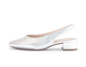 Slingpumps silber