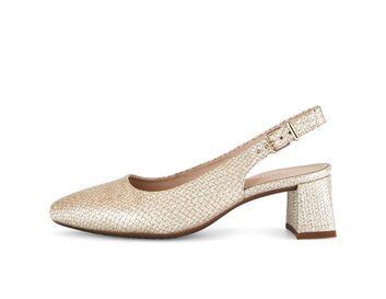 Slingpumps beige
